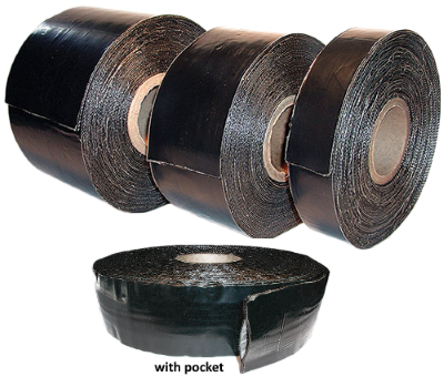 rolls of bituthane tape